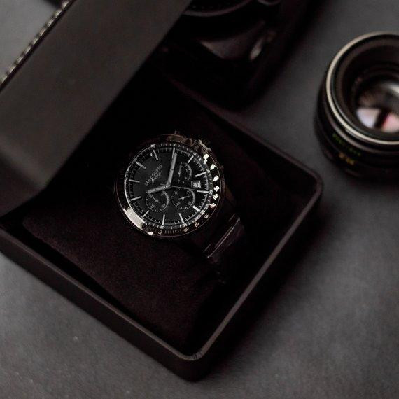 Мужские наручные часы Lee Cooper Shark (Черные) Винница - изображение 5