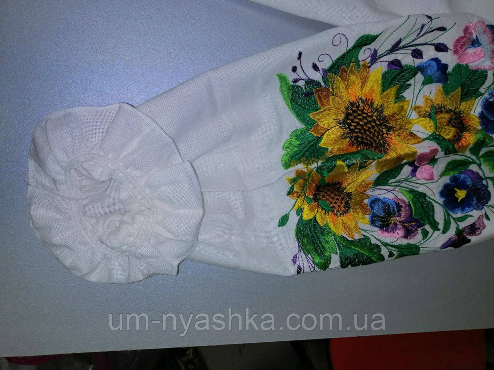 Натуральна Блузка з вишивкою вишиванка "Маріанна" для жінок S-3XL Кривий Ріг - фото 7