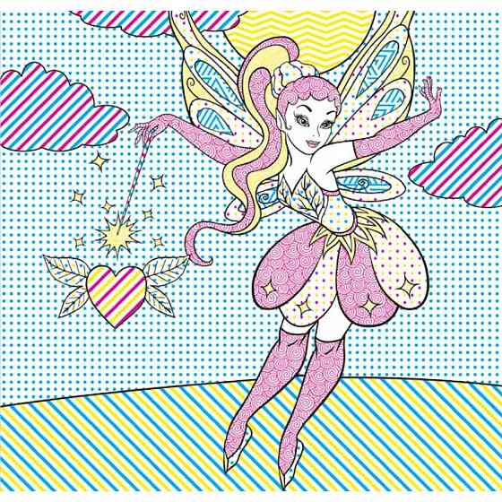 Водні розмальовки Чарівна розмальовка У країні фей 757180, 4 малюнки Вінниця