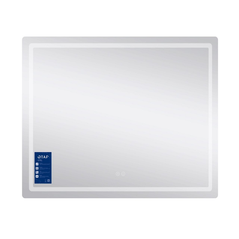 Дзеркало Qtap Mideya (MI2) 900х700 з LED-підсвіткою Touch, з антизапотіванням, з димером, рег. яскравості QT2078NCF9070 Київ - фото 3