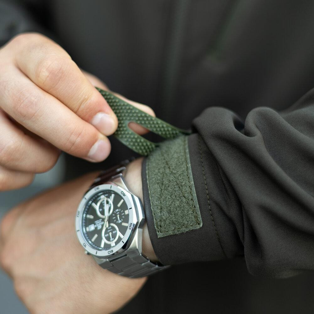 Куртка мужская демисезонная с капюшоном хаки Pobedov Matrix Киев - изображение 5