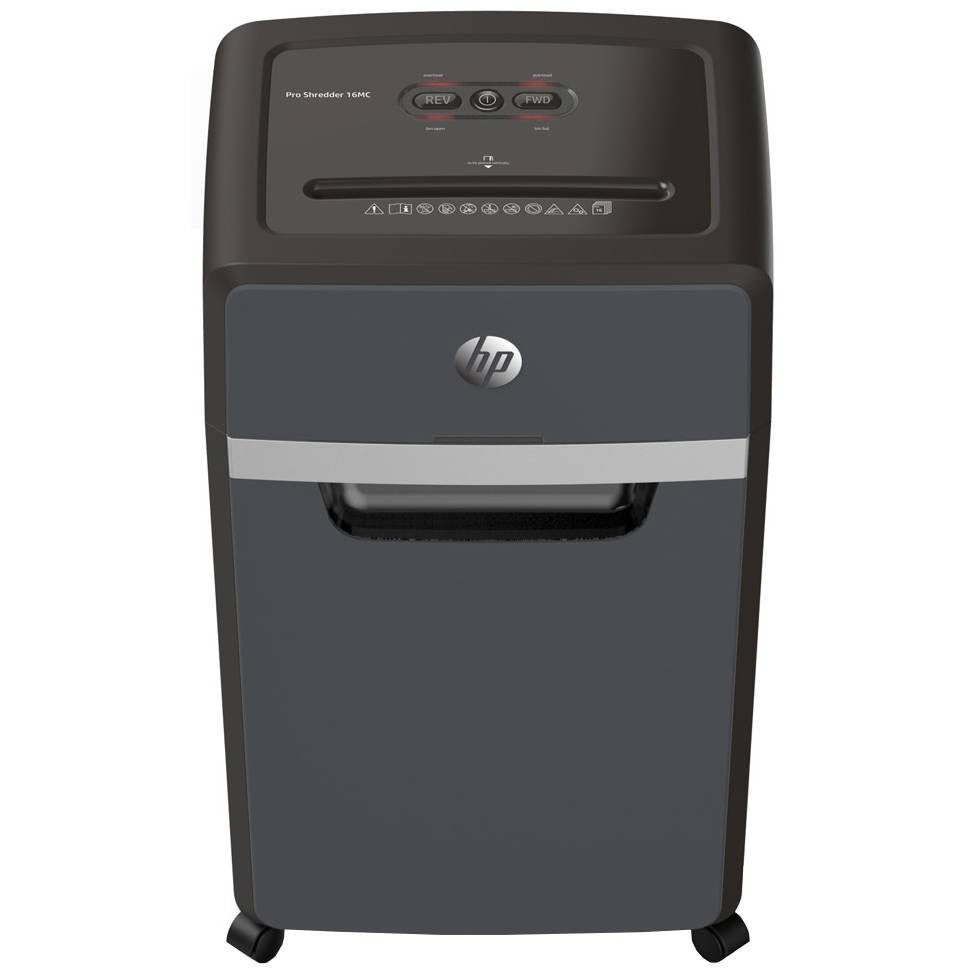 Знищувач документів HP OneShred 16MC, A4, 80g х 16 листів, 2*15, 30 л, P-5 Вінниця - фото 1