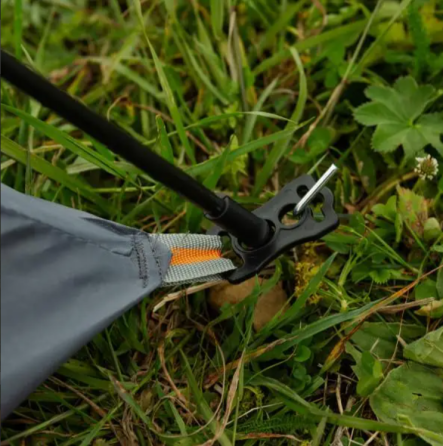 Двомісний туристичний намет 200×150×110 см, автоматичний, помаранчевий, з москітною сіткою Львів