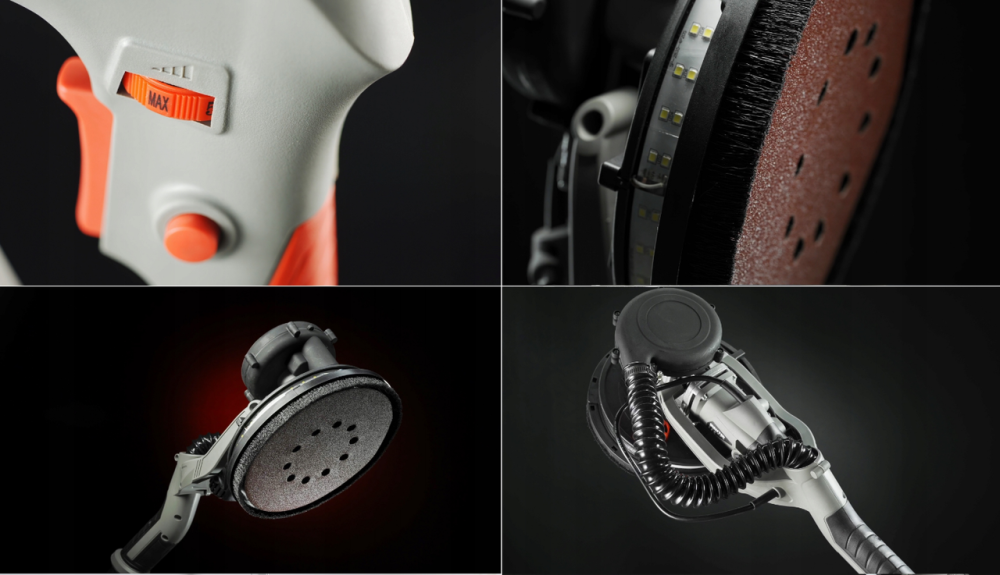 Шліфмашина для стін 2000Вт 230В Majster Polska (Польща) Київ - фото 9