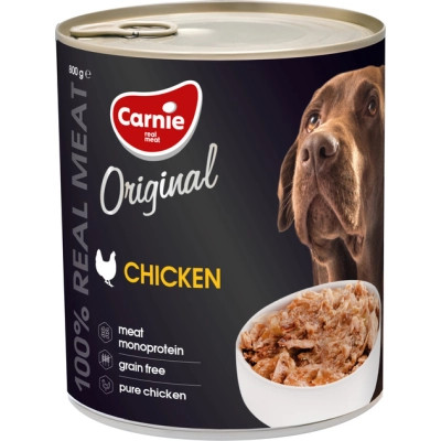 Консервы для собак Carnie Original Mono Protein Курица 800 г (4820255193502) Винница - изображение 1