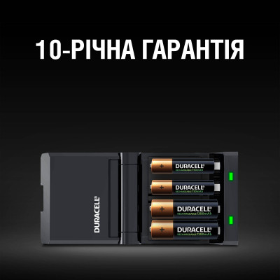Зарядное устройство для аккумуляторов Duracell CEF27 + 2 rechar AA1300mAh + 2 rechar AAA750mAh (5001374) Винница - изображение 8