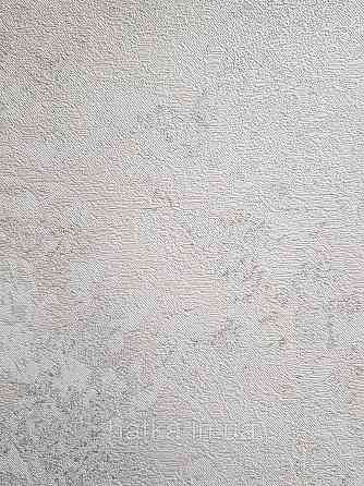 Шпалери метрові вінілові на флізеліні Sintra Structure під венеціанську штукатурку бежеві зі сріблом 406724 Київ