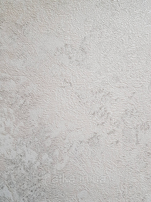 Шпалери метрові вінілові на флізеліні Sintra Structure під венеціанську штукатурку бежеві зі сріблом 406724 Київ - фото 2