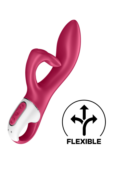 Гибкий двойной вибратор SATISFYER EMBRACE ME бордовый Sex Aura Киев - изображение 3