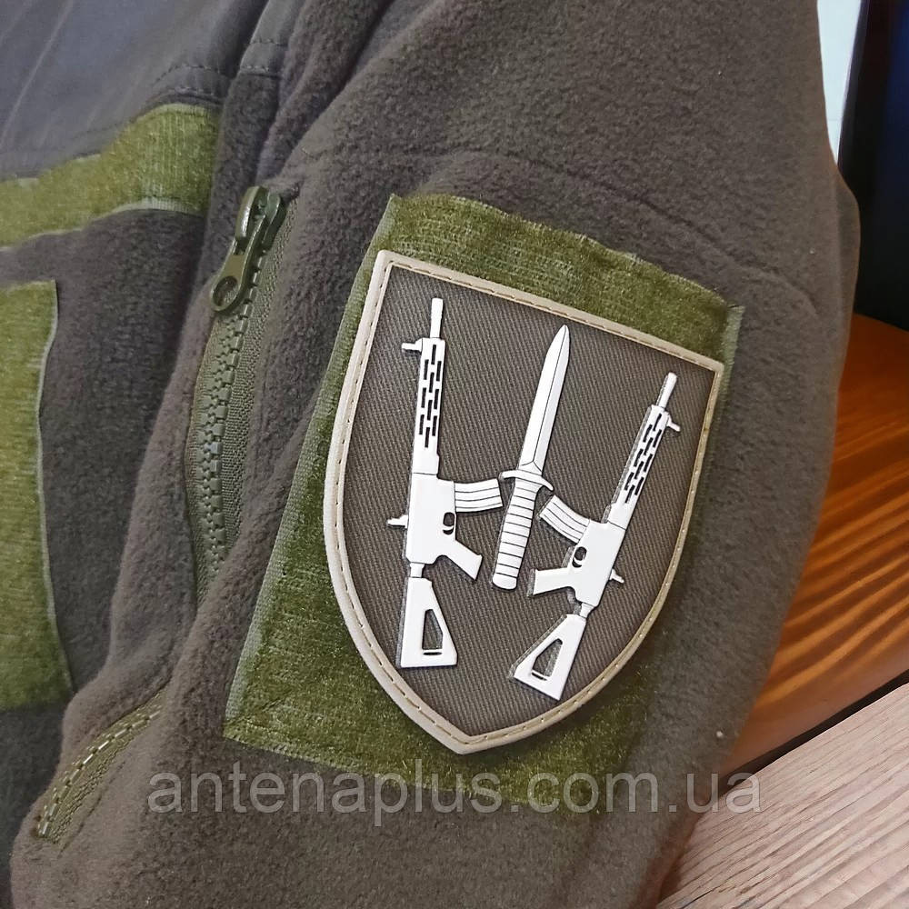 67 ОМБр олива объемный ВСУ шеврон / патч Киев - изображение 3