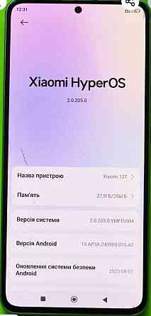 Смартфон Xiaomi 13T 8/256GB Meadow Green EU в отличном состоянии. Киев