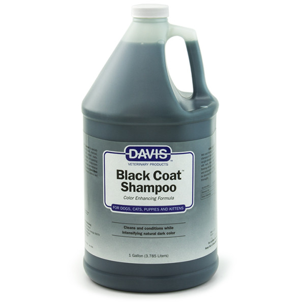 Davis Black Coat Shampoo ДЕВІС БЛЕК КОУТ шампунь для чорної шерсті собак і котів, концентрат Київ - фото 1