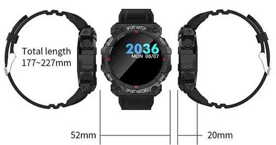 Смартгодинник спортивний тактичний. Харків