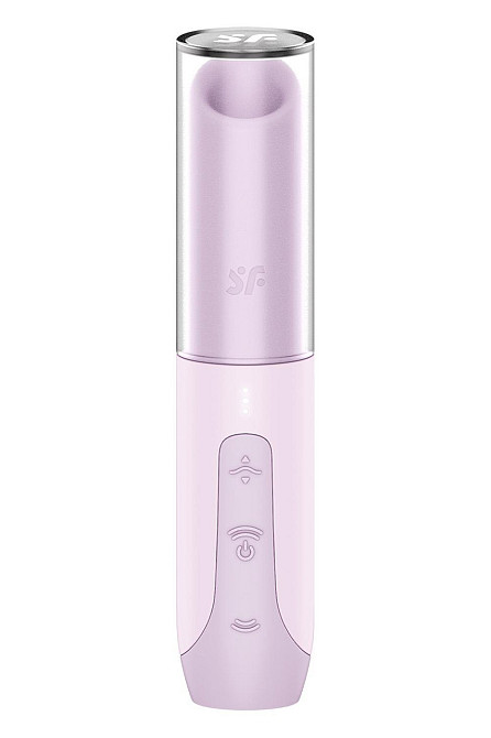Стимулятор клітора хвильовий Satisfyer Secret Kiss у формі помади, рожевий Sex Aura Київ - фото 2