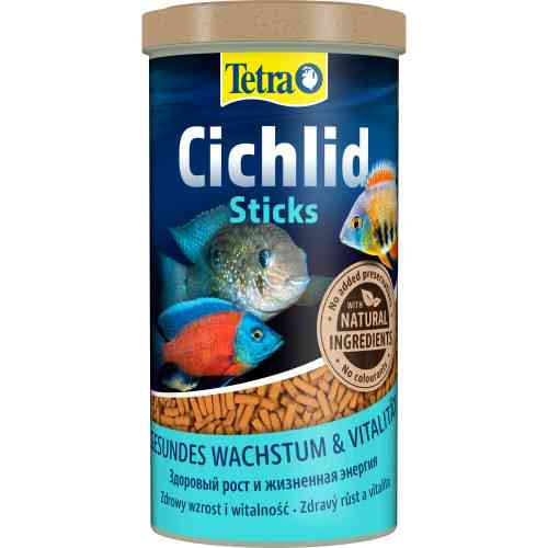 Корм Tetra Cichlid Sticks для рыбок цихлид палочки 1 л/320 г Киев