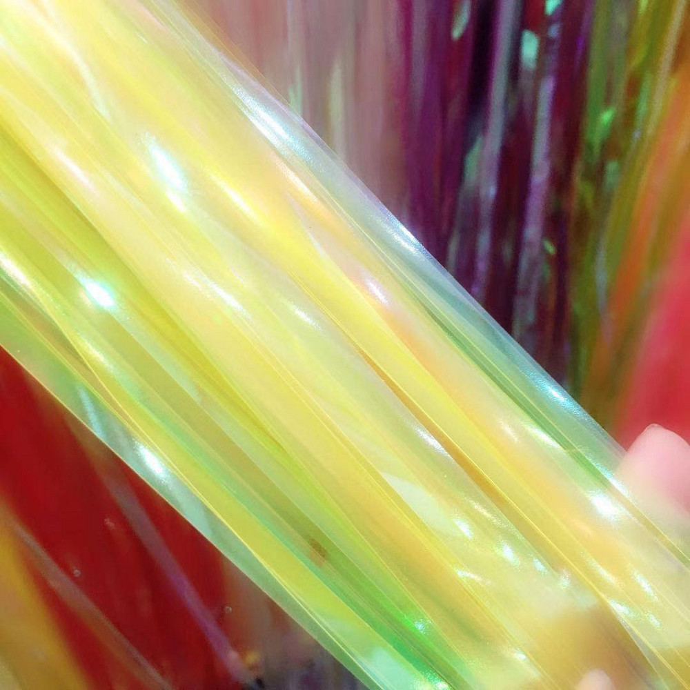 Дощик для фотозони 1 м на 1 м перламутрово-жовтий Київ - фото 3