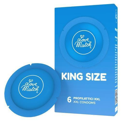 Презервативи Love Match King Szie XXL 6 pcs pack Sex Aura Київ - фото 1
