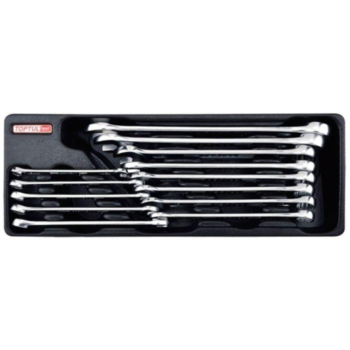 Набір ключів комбінованих дюймових 1/4"-5/16"мм 13 од. (в ложементі) TOPTUL GBAT1304 Одеса - фото 1