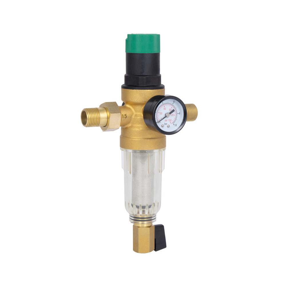 Фільтр самопромивний Thermo Alliance Forte 1/2" з редуктором для холодної води SF128W15C Київ - фото 1