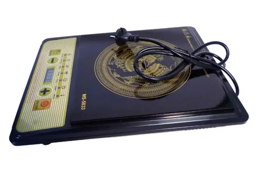 Настільна індукційна електроплита Domotec MS-5833 2000Вт, сенсор, чорна, 1 конфорка Одеса - фото 6