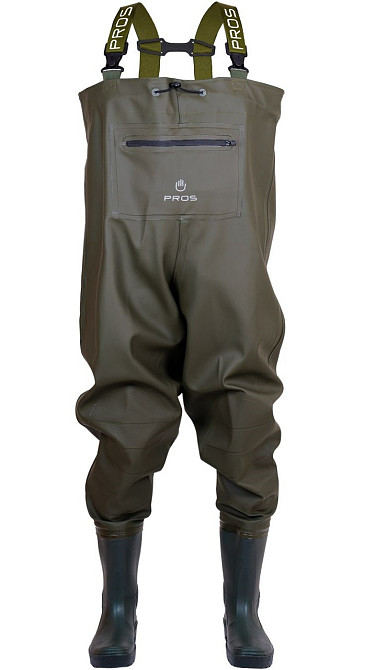 Водонепроникні Заброди (Комбінезон) посилені вставки + 2 кишені PROS "Premium" (SBPP01) Розмір 41 Нововолинськ - фото 2