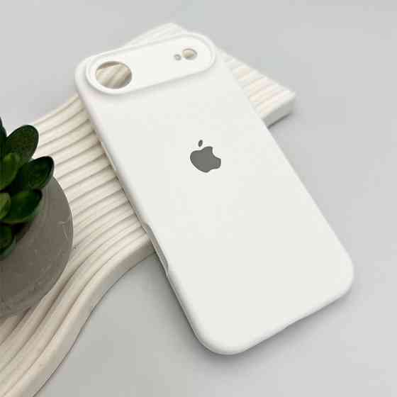 Чохол для смартфона Silicone Full Case AA Camera Protect for Apple iPhone 17 Air 8,White Київ