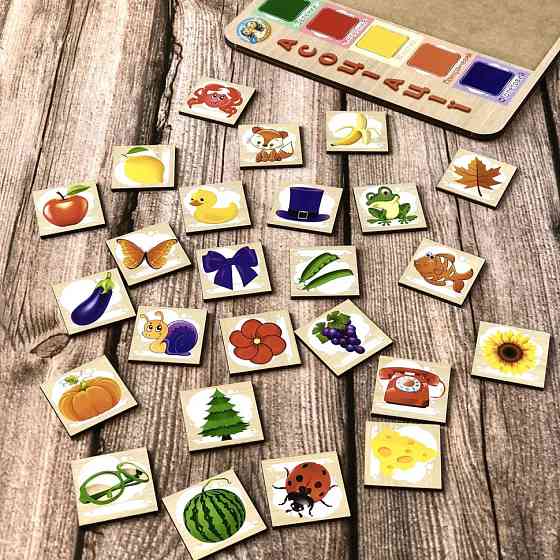 Деревянный пазл-вкладыш 