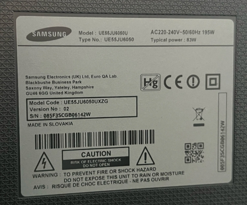 Телевизор Samsung 55 