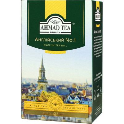 Чай Ahmad Tea Английский №1 100 г (54881008990) Винница - изображение 1