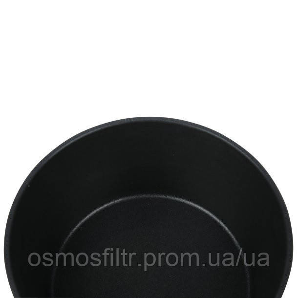 Сотейник Axentia Blackline Ø 16 см алюміній зі скляною кришкою тефлон ручка нерж Н 8.5 см 1.5 л (135 Київ - фото 5