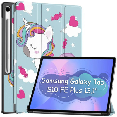 Чохол до планшета BeCover Smart Case Samsung Galaxy Tab S10 FE Plus (SM-X620/SM-X626) 13.1&quot; Unicorn (713388) Вінниця - фото 1