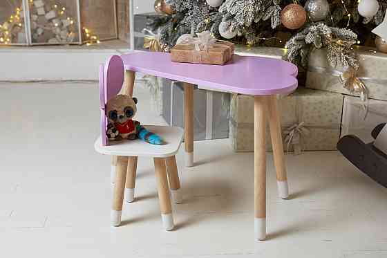 Набор детской мебели с пеналом столик и стульчик для творчества и развития Стол тучка и стул бабочка детский ф Киев