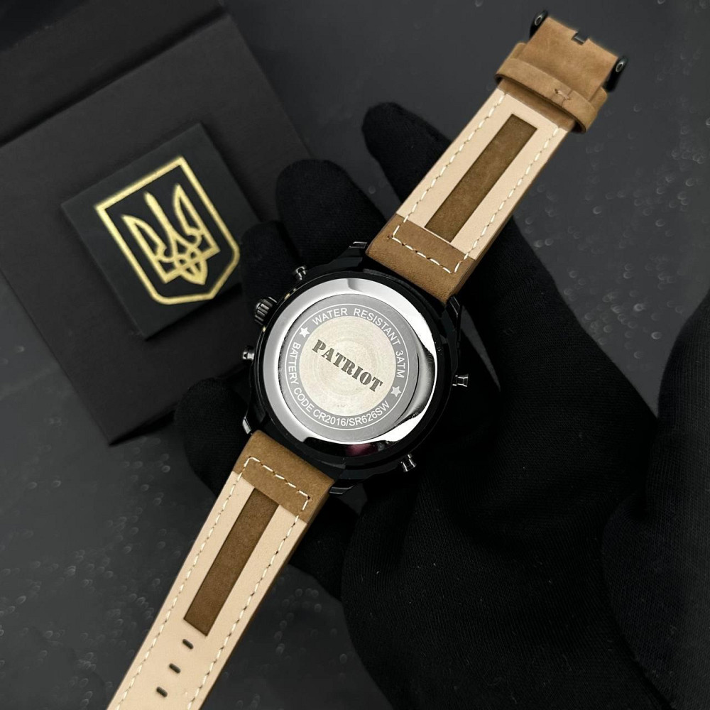 Patriot 017BKBR Тризуб золото Black-Brown SBR Киев - изображение 5