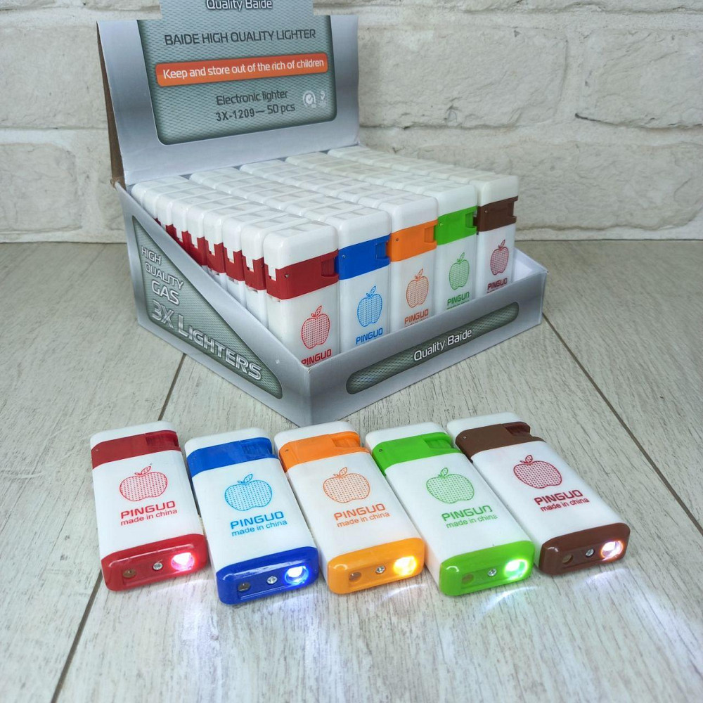 Зажигалка с фонарем турбо-пламя с Крышкой Turbo пламя игла уп/50шт Харьков - изображение 3