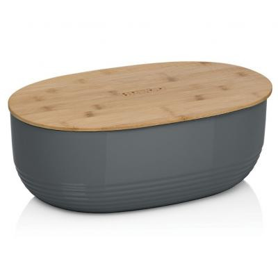 Хлібниця Kela Namur Dark Gray 37,5х23х14 см (12063) Вінниця - фото 1