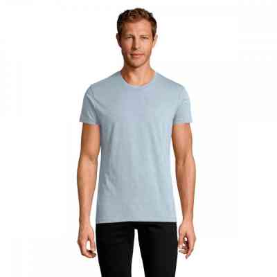 Футболка Sol's Regent Fit небесно-блакитний меланж XL (00553258XL) Вінниця
