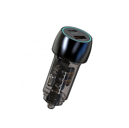 Автомобільний зарядний пристрій WUW-T103C PD 30W +QC 3.0 18W black Одеса - фото 3
