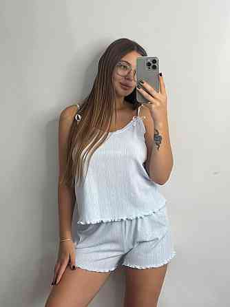 Жіночий комплект для дому та сну Блакитний XS-S Харків