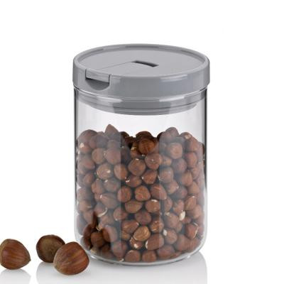 Емкость для сыпучих продуктов Kela Arik Grey 0,6 л 10,5х11 см (12107) Винница - изображение 5