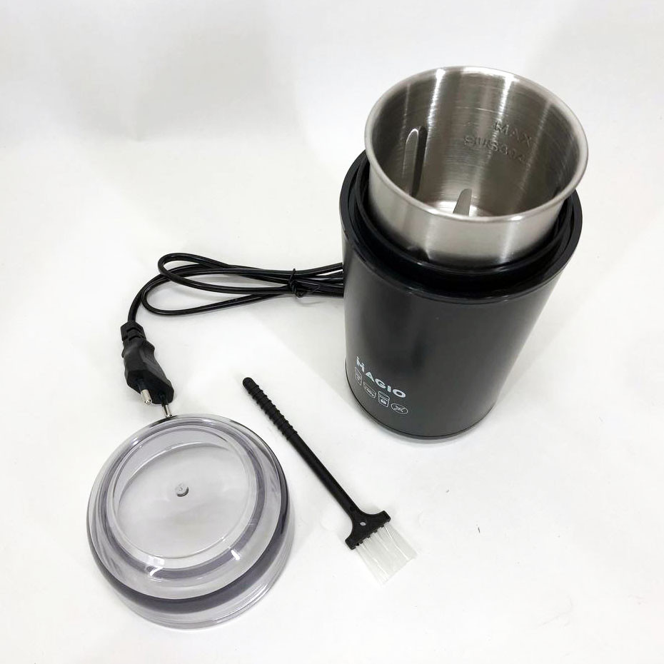 Апарат для измельчения кофе MAGIO, Универсальная бытовая кофемолка, Кофемолка для кофе и сахара SZ-65 Львов - изображение 5