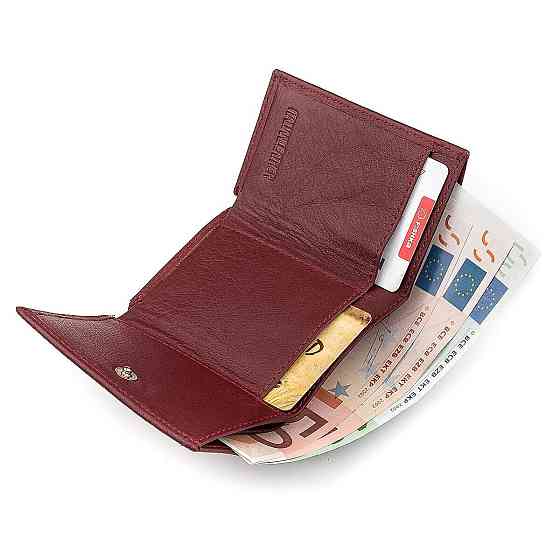 Кошелек ST Leather 18324 (ST440) кожа Бордовый Киев
