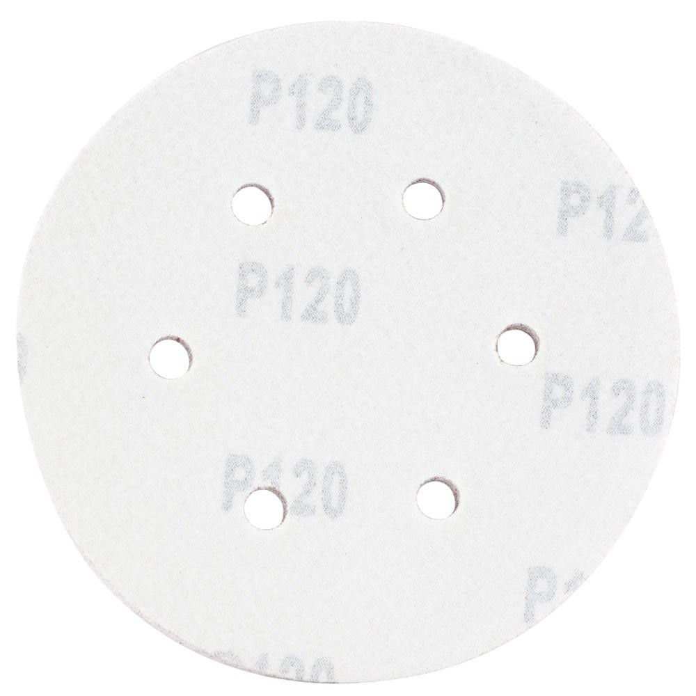 Шліфувальний круг 6 отворів Ø150 мм P120 (10 шт.) SIGMA (9122271) Київ - фото 2