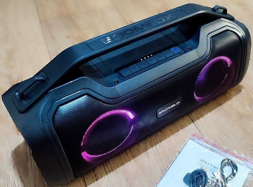 Портативная (блютуз) колонка Grunhelm GW-441-BL Киев - изображение 5