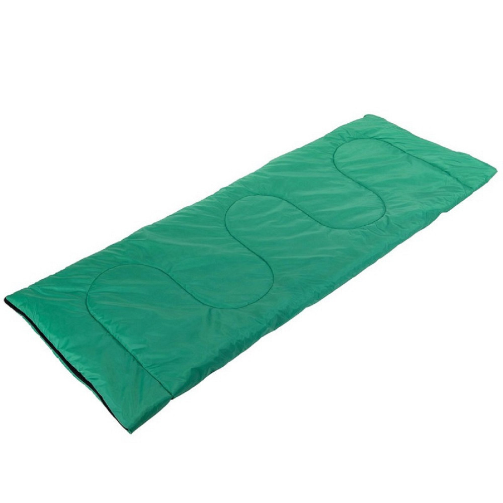 Спальный мешок одеяло с подголовником 220г/м2, 190х74см, t от +6 до +22 зеленый Киев - изображение 2