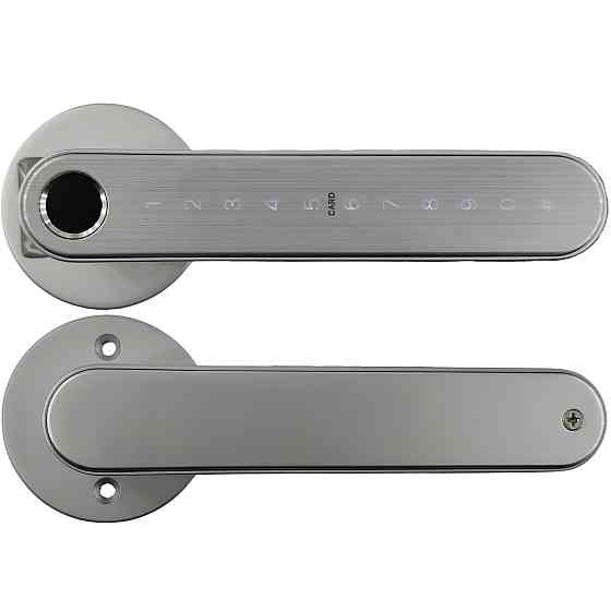 PES Hand сірий розумний біометричний замок для дверей Київ