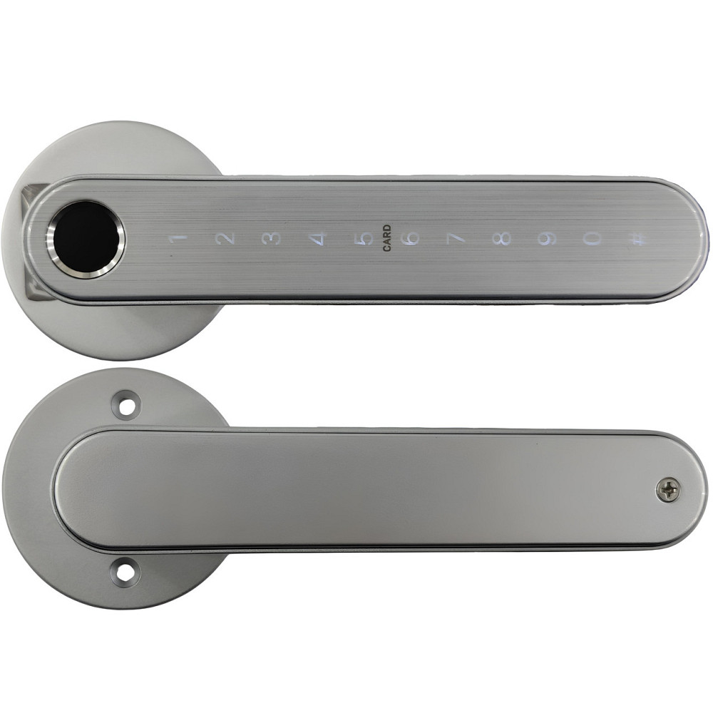 PES Hand серый умный биометрический замок для дверей Киев - изображение 1