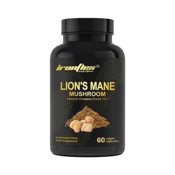 Екстракт гриба левова грива IronFlex Lion's Mane Mushroom 60 veg caps Луцьк