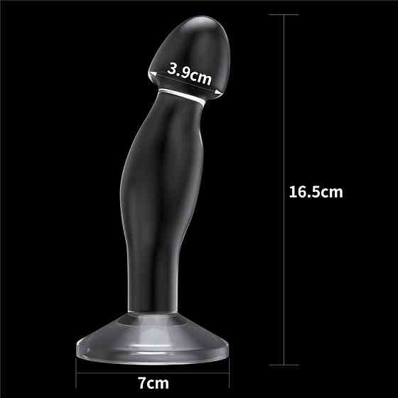 Анальна пробка - Flawless Clear Prostate Plug 6.5" Clear Sex Aura Київ