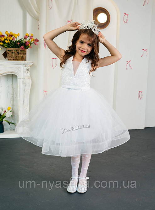 Платье красное нарядное для девочки Кривой Рог - изображение 9