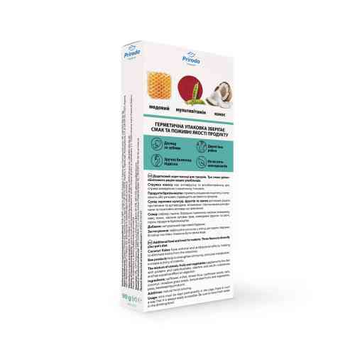 Ласощі Природа Колосок Коктейль для гризунів з мультивітаміном кокосом та медом 90 г Київ